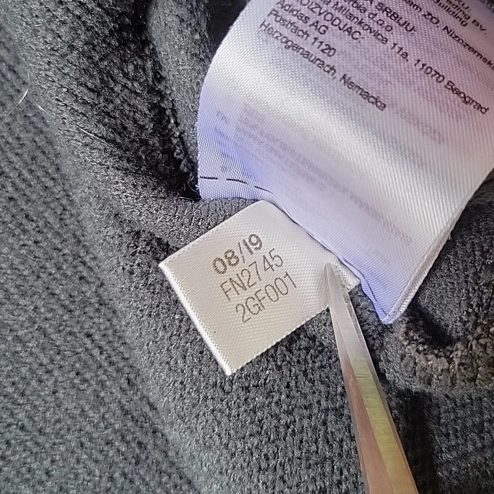 Adidas gray hoodie,  size M